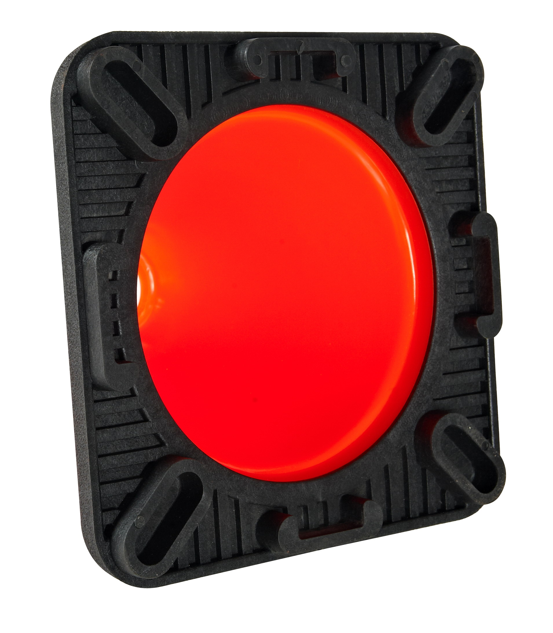 RC150C-1 CÔNE DE CIRCULATION EN PVC À BASE NOIRE À USAGE INTENSIF - STD AMÉRICAINE